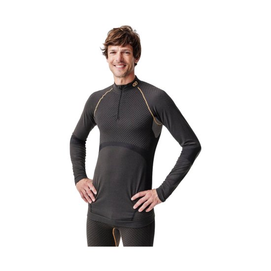 DAMART - SOTTOSTRATO ACTIVBODY 3 COLLO CON ZIP UOMO