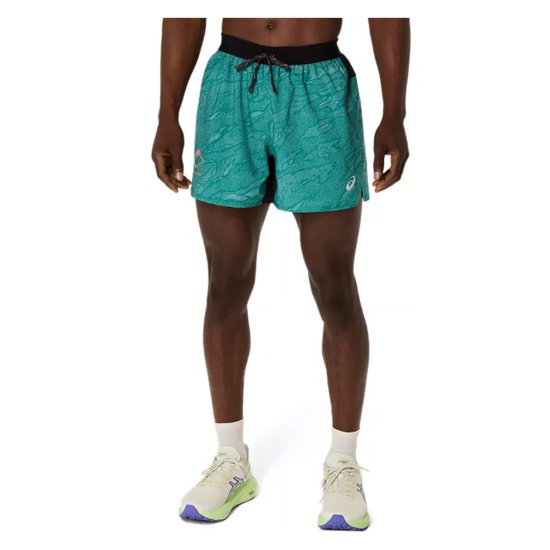 ASICS - PANTALONCINI FUJITRAIL STAMPATI 5IN UOMO