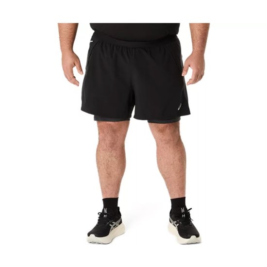 ASICS - PANTALONCINO ROAD 2IN1 5IN UOMO