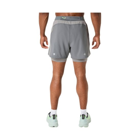ASICS - PANTALONCINO ROAD 2IN1 5IN UOMO