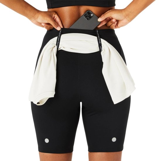 ASICS - Pantaloncino da strada vita alta 8in (20 cm) Sprinter Donna