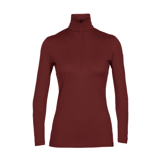 ICEBREAKER - STRATO BASE MERINO 200 OASIS MEZZA-ZIP DONNA