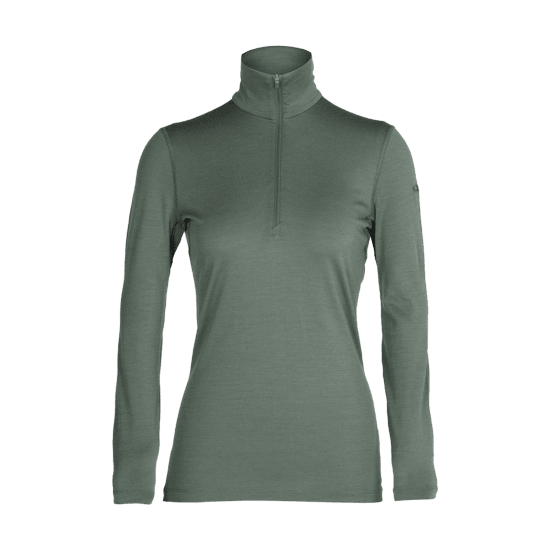 ICEBREAKER - STRATO BASE MERINO 200 OASIS MEZZA-ZIP DONNA