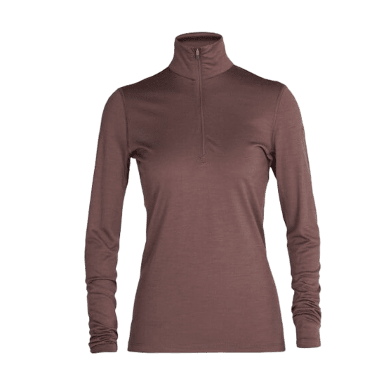 ICEBREAKER - STRATO BASE MERINO 200 OASIS MEZZA-ZIP DONNA
