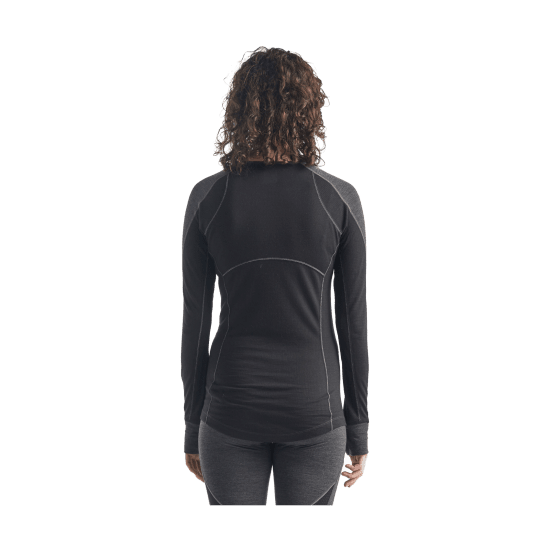 ICEBREAKER - STRATO BASE 260 ZONE GIROCOLLO DONNA