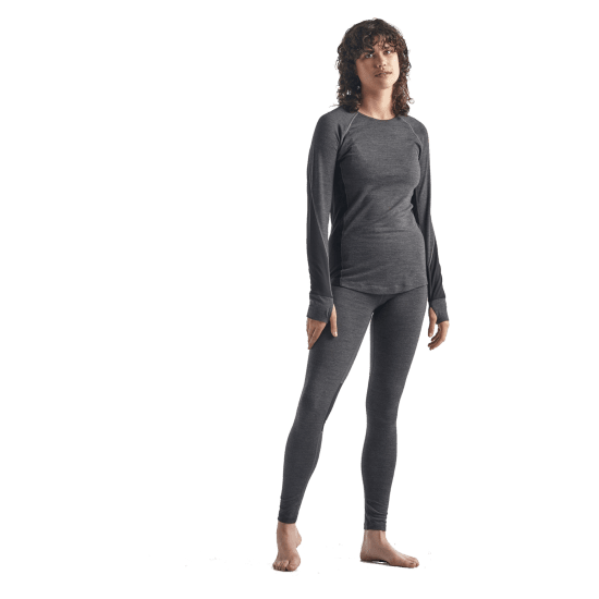 ICEBREAKER - STRATO BASE 260 ZONE GIROCOLLO DONNA
