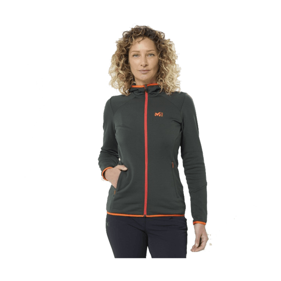 MILLET - PILE SENECA TECNO III FELPA CON CAPPUCCIO DONNA