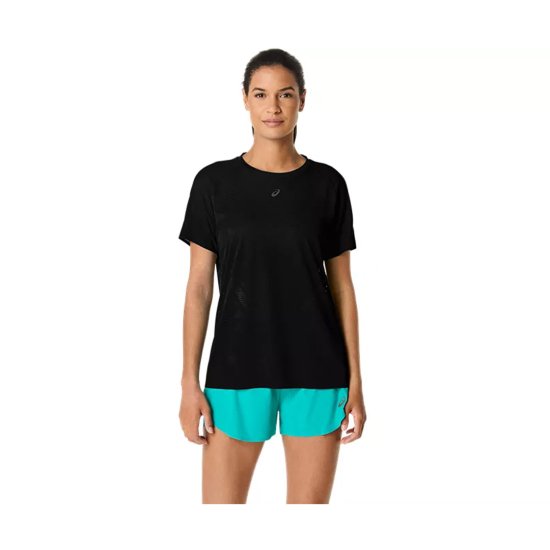 ASICS - T-SHIRT MANICHE CORTE METARUN DONNA