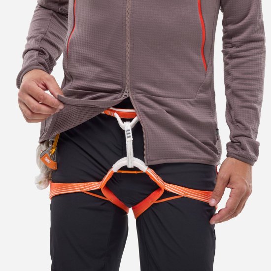 MILLET - PILE FUSION GRID CON CAPPUCCIO UOMO