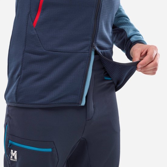 MILLET - PILE FUSION GRID CON CAPPUCCIO UOMO