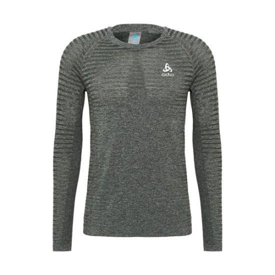 ODLO - T-SHIRT MANICHE LUNGHE ESSENTIAL SEAMLESS UOMO