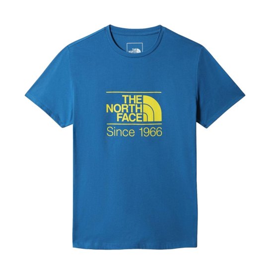 THE NORTH FACE - T-SHIRT MANICHE CORTE FOUNDATION GRAPHIC UOMO BIANCO