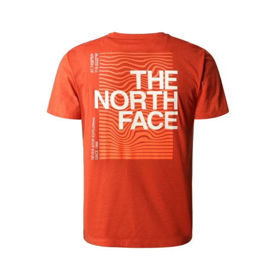THE NORTH FACE - T-SHIRT MANICHE CORTE FOUNDATION GRAPHIC UOMO BIANCO