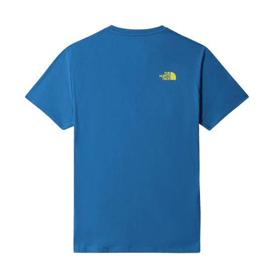 THE NORTH FACE - T-SHIRT MANICHE CORTE FOUNDATION GRAPHIC UOMO BIANCO