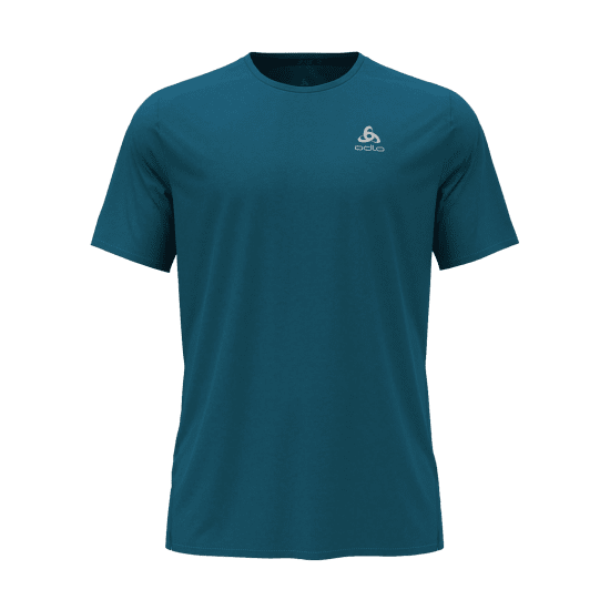 ODLO - T-SHIRT MANICHE CORTE SCOLLO TONDO ZEROWEIGHT UOMO