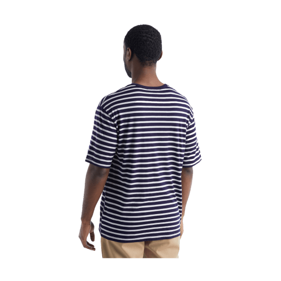 ICEBREAKER - T-SHIRT MANICHE CORTE GRANARY STRIPE UOMO