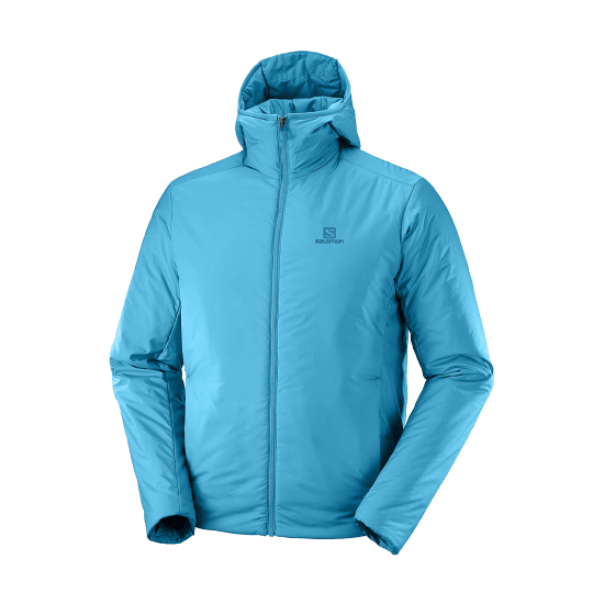 SALOMON - GIACCA OUTRACK INSULATED CON CAPPUCCIO UOMO