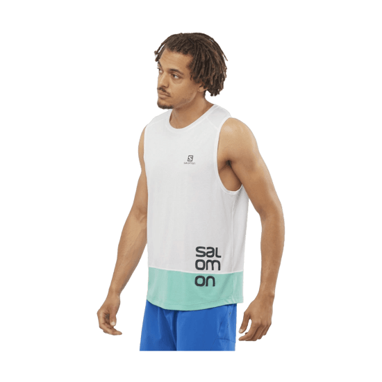 SALOMON - CANOTTA CROSS RUN GRAPHIC UOMO