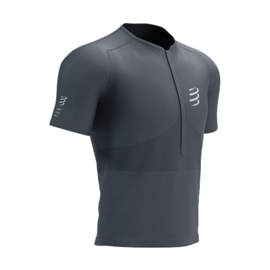 COMPRESSPORT - T-SHIRT TRAIL MEZZA ZIP UOMO