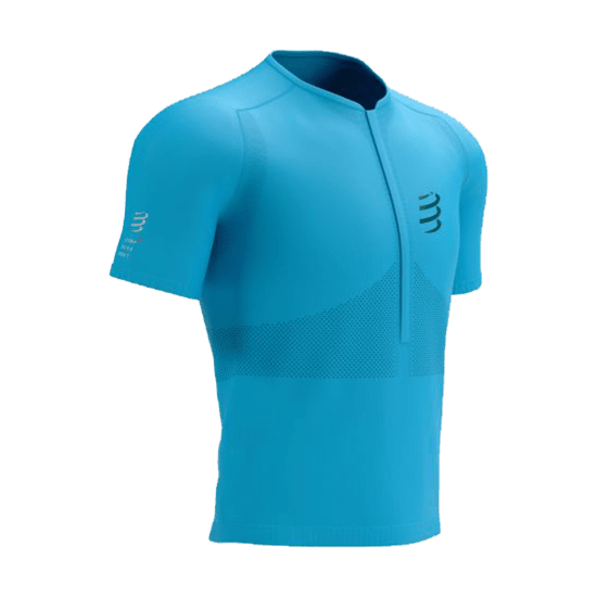 COMPRESSPORT - T-SHIRT TRAIL MEZZA ZIP UOMO