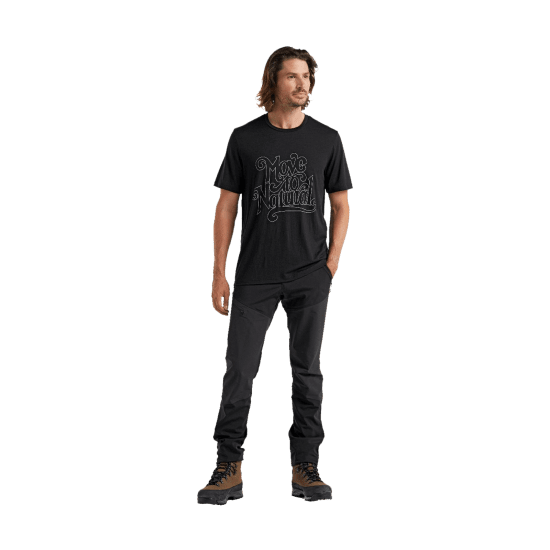 ICEBREAKER - T-SHIRT MERINO TECH LITE II MOVE TO NATURAL UOMO