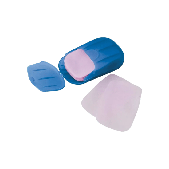 TRAVELSAFE - 2 SCATOLE DI FOGLIE DI SAPONE