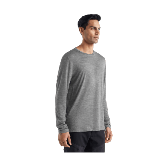 ICEBREAKER - T-SHIRT MERINO SPHERE II UOMO MANICHE LUNGHE