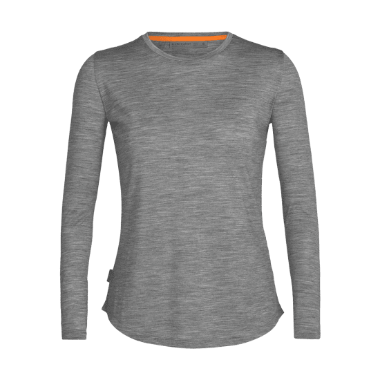 ICEBREAKER - T-SHIRT MERINO MANICHE LUNGHE SPHERE II DONNA