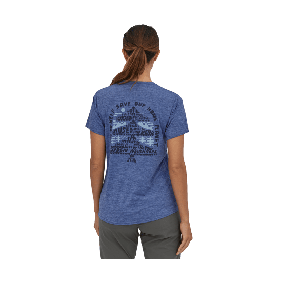 PATAGONIA - T-SHIRT CAP COOL DAILY GRAPHIC DONNA