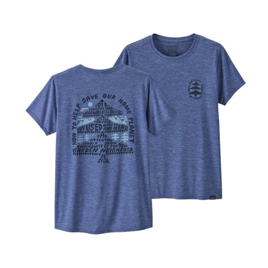 PATAGONIA - T-SHIRT CAP COOL DAILY GRAPHIC DONNA