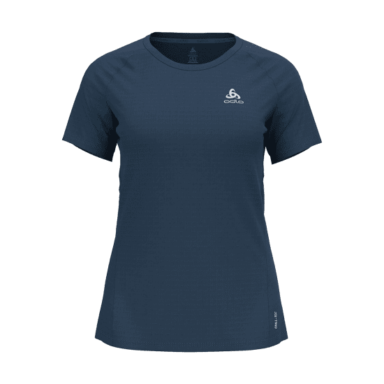 ODLO - T-SHIRT MANICHE CORTE ESSENTIAL CHILL-TECH DONNA