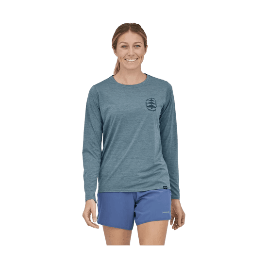 PATAGONIA - T-SHIRT MANICHE LUNGHE CAP COOL DAILY GRAPHIC DONNA