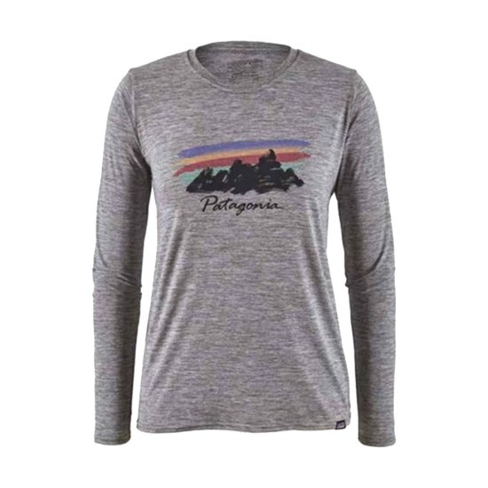 PATAGONIA - T-SHIRT MANICHE LUNGHE CAP COOL DAILY GRAPHIC DONNA