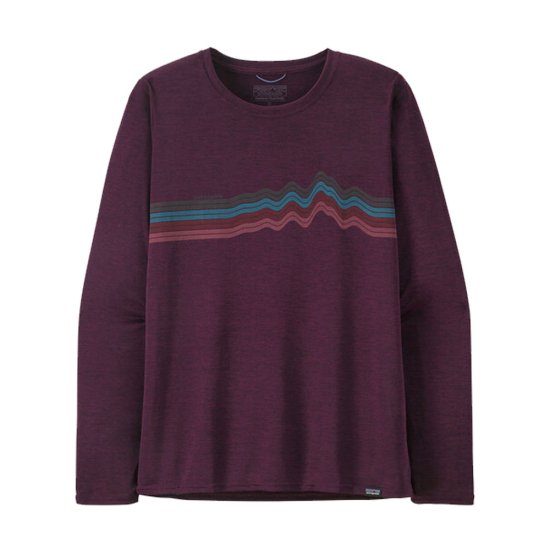 PATAGONIA - T-SHIRT MANICHE LUNGHE CAP COOL DAILY GRAPHIC DONNA