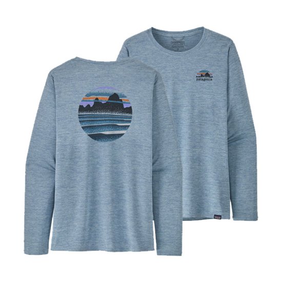 PATAGONIA - T-SHIRT MANICHE LUNGHE CAP COOL DAILY GRAPHIC DONNA