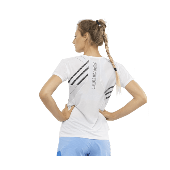 SALOMON - T-SHIRT MANICHE CORTE SENSE AERO DONNA