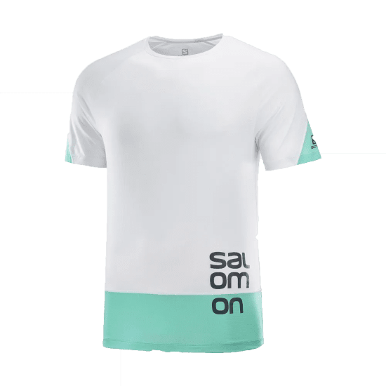 SALOMON - T SHIRT CROSS RUN GRAFICA UOMO
