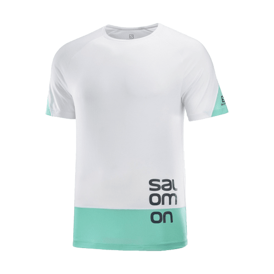 SALOMON - T SHIRT CROSS RUN GRAFICA UOMO
