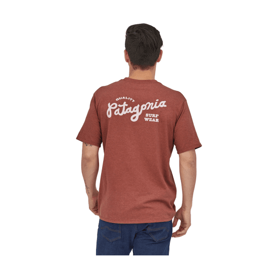 PATAGONIA - T-SHIRT QUALITÀ SURF TASCA RESPONSABILE UOMO