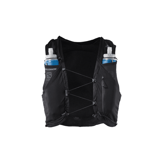 SALOMON - ZAINO D'IDRATAZIONE ADV SKIN 12 NERO CON BORRACCE