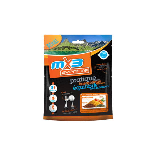 MX3 - DUO QUINOA PETIT EPEAUTRE AUX LEGUMES ET GRAINES DE COURGE LYOPHILISE