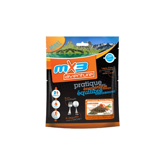 MX3 - DAHL DI LENTICCHIE CON VERDURE E SEMI DI ZUCCA LIOFILIZZATI