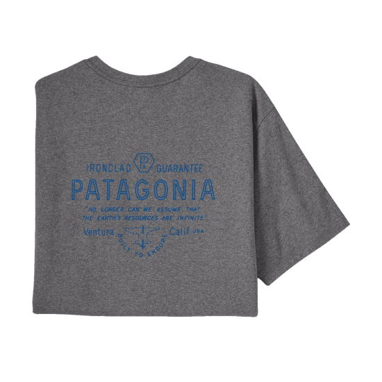 PATAGONIA - T-SHIRT FORGE MARK RESPONSIBILI-TEE UOMO