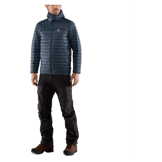 FJALLRAVEN - PIUMINO CON CAPPUCCIO EXPEDITION LATT UOMO
