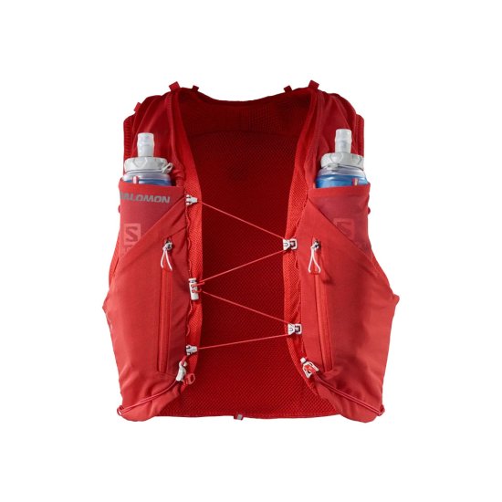 SALOMON - ZAINO D'IDRATAZIONE ADV SKIN 12 ROSSO CON FLACONI