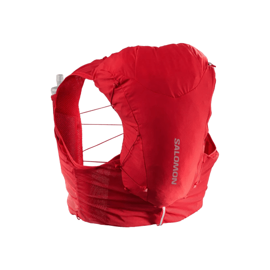 SALOMON - ZAINO D'IDRATAZIONE ADV SKIN 12 ROSSO CON FLACONI
