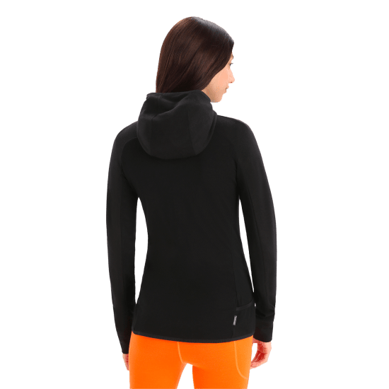 ICEBREAKER - PILE MERINO ZONEKNIT CON CAPPUCCIO DONNA