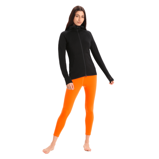 ICEBREAKER - PILE MERINO ZONEKNIT CON CAPPUCCIO DONNA