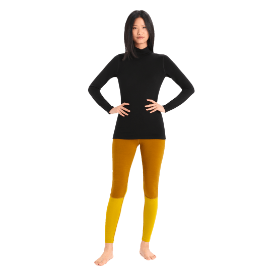 ICEBREAKER - MAGLIA INTIMA MERINO 260 TECH COLLO ALTO DONNA