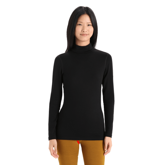 ICEBREAKER - MAGLIA INTIMA MERINO 260 TECH COLLO ALTO DONNA